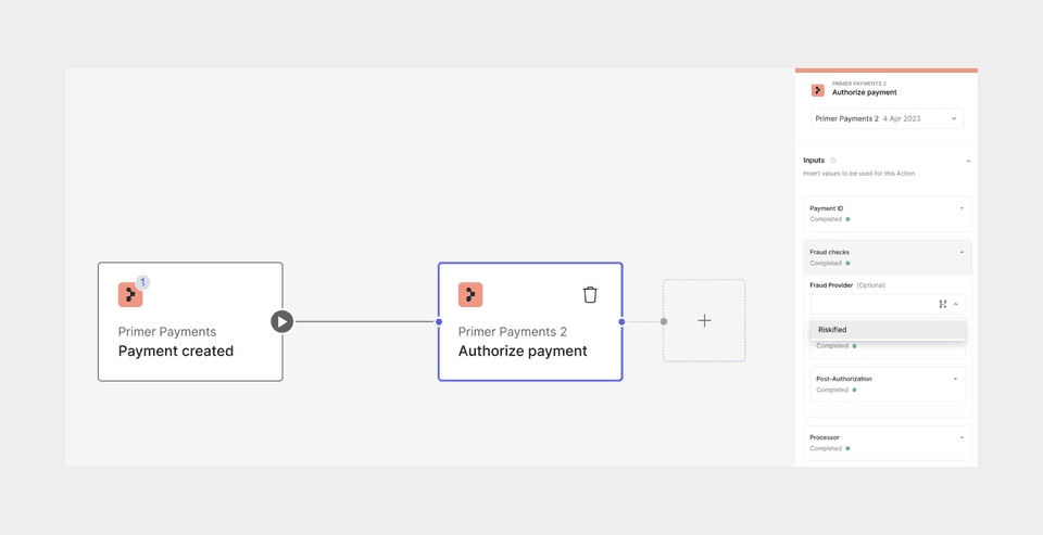 Select Fraud Provider Example